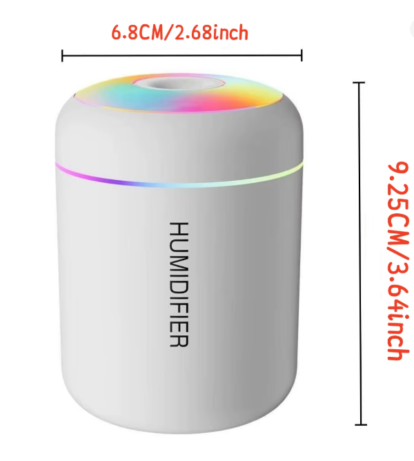 Mini Air Humidifier Diffuser – Sleep Better & Breathe Easier 💨